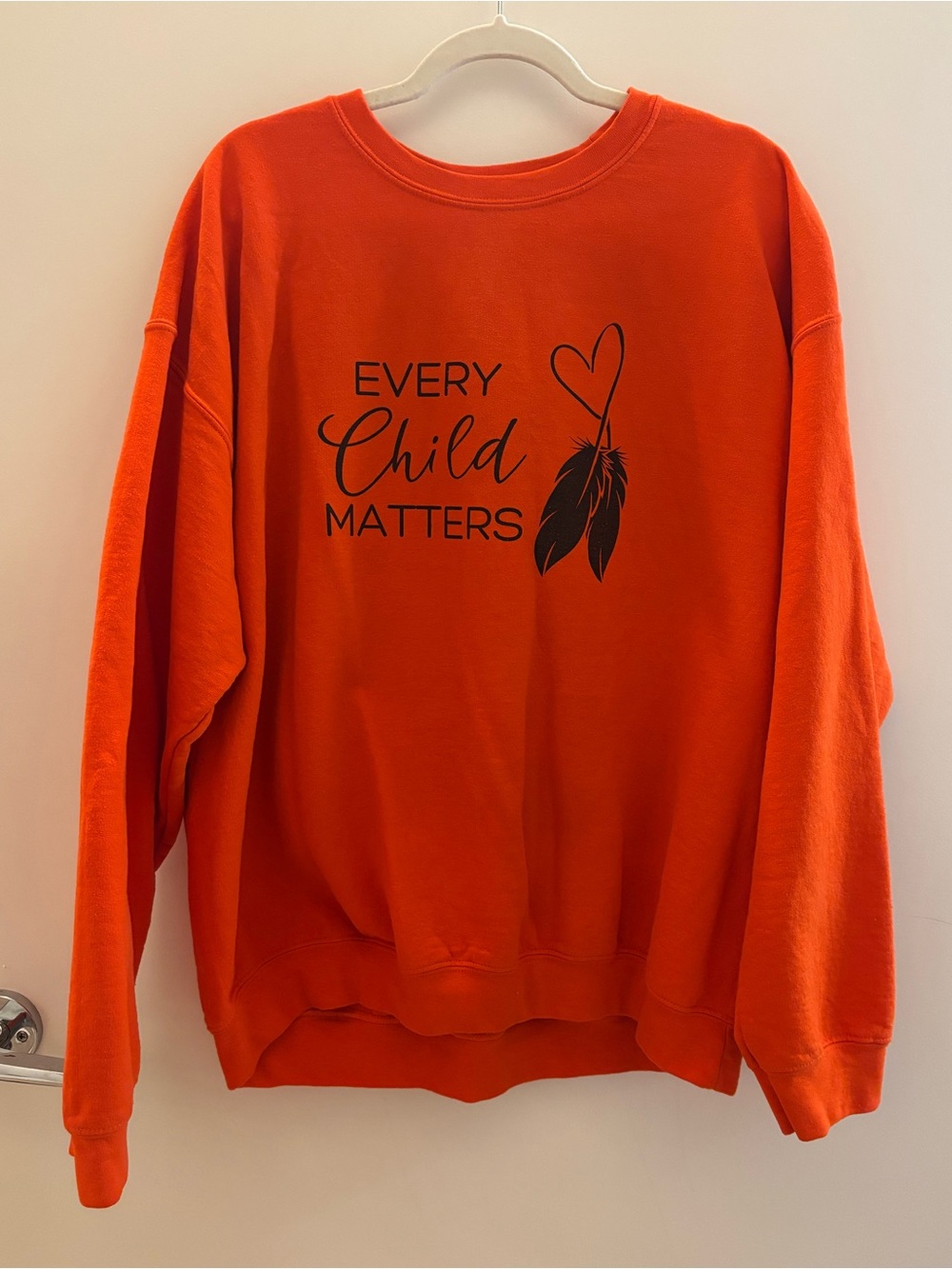 Every Child Matters Orange Crewneck XL